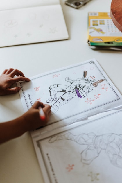 Explore Fun Coloring Pages