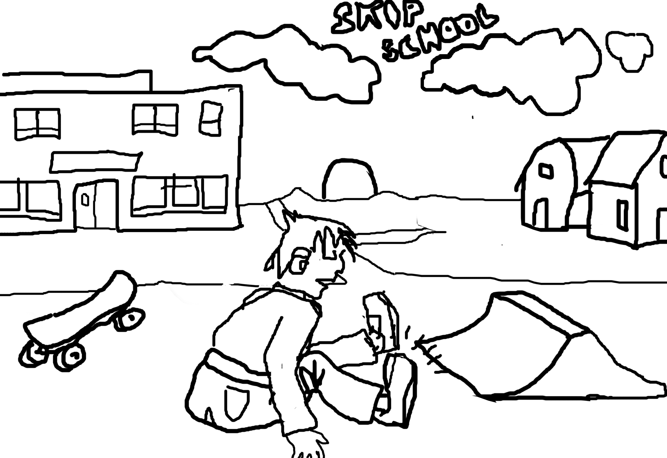 Skip school